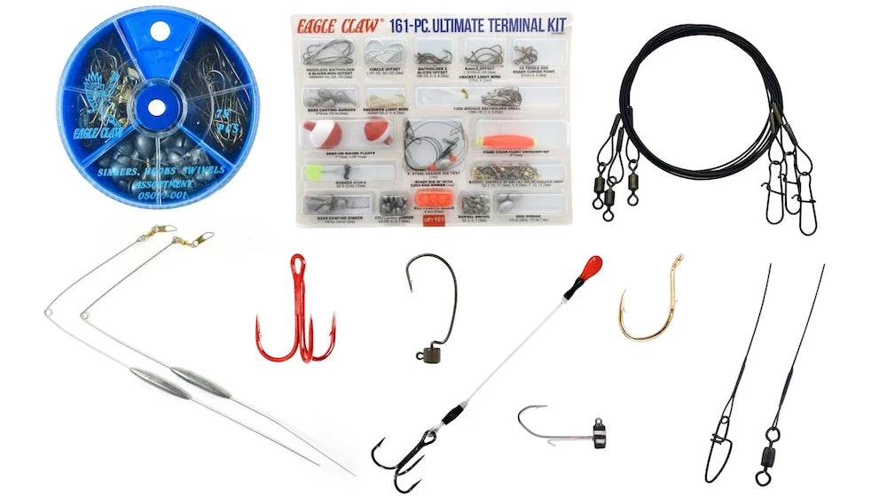 Eagle Claw Lazer Sharp Ultimate Saltwater Fishing Terminal Kit 