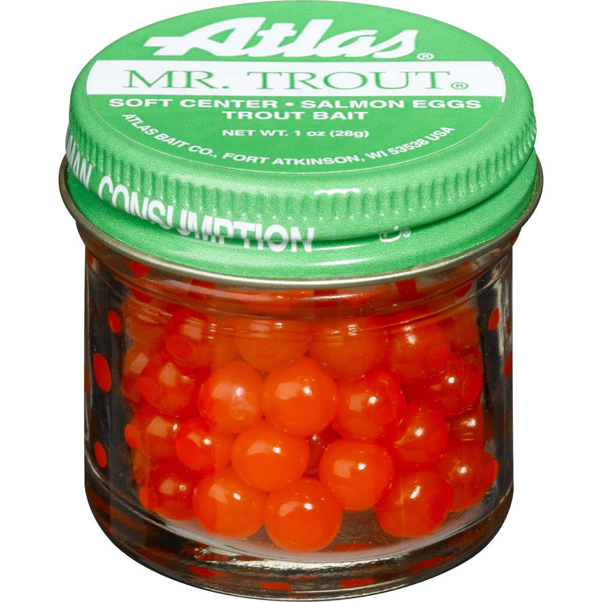 Photo of Atlas-Mike's Mr. Trout "Sugar Cured" Salmon Eggs for sale at United Tackle Shops.