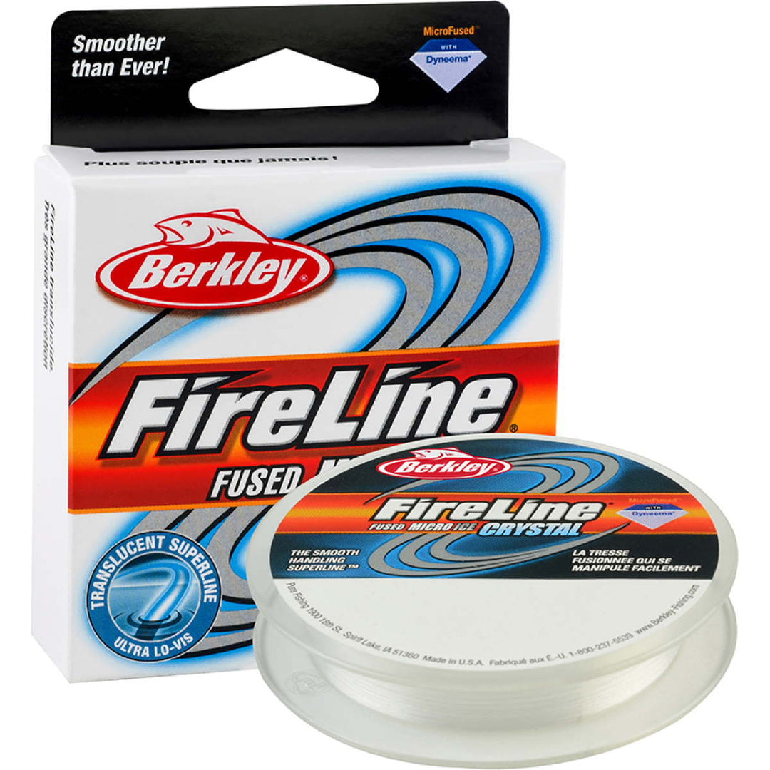 berkley fireline crystal vs micro ice fishing line Berkley Fireline Micro Ice