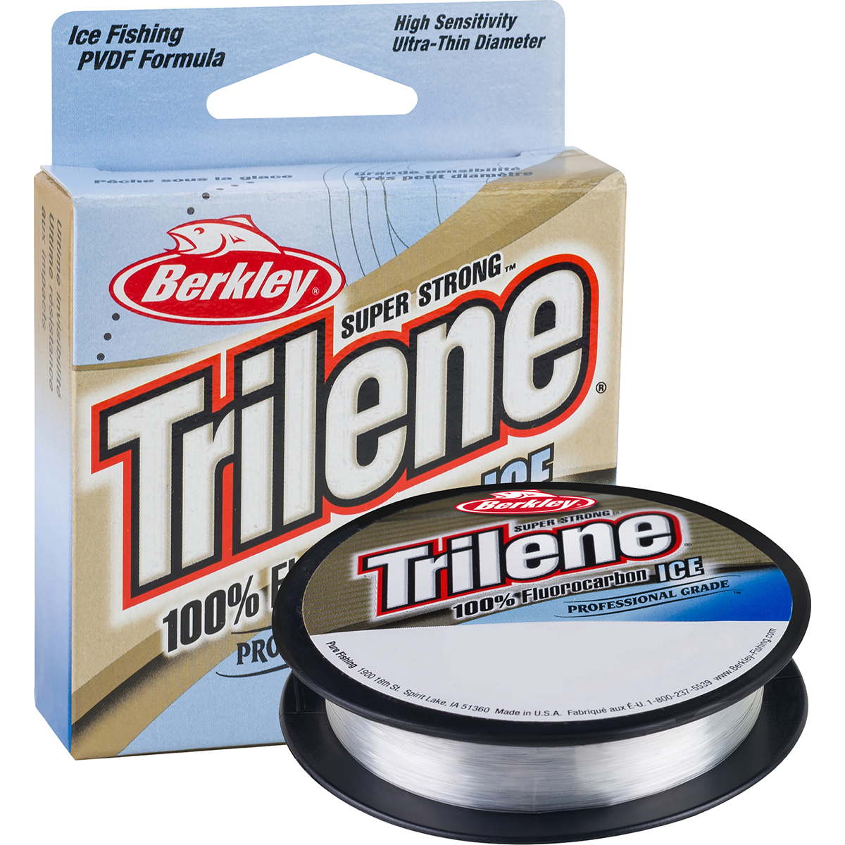 Photo of Berkley Trilene 100% Fluorocarbon Ice for sale at United Tackle Shops.
