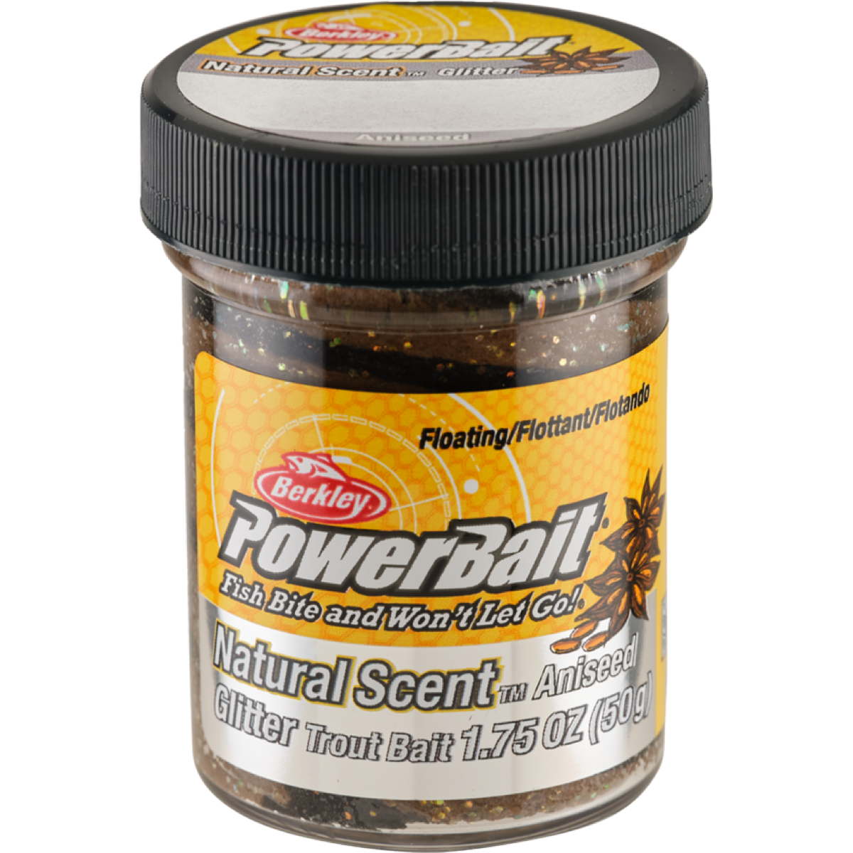 Photo of Berkley PowerBait Natural Glitter Trout Bait (Aniseed) for sale at United Tackle Shops.