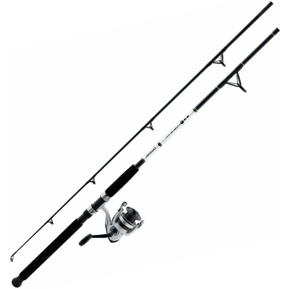 Photo of Daiwa D-Wave Saltwater Spinning Reel & Fiberglass Rod Combo for sale at United Tackle Shops.