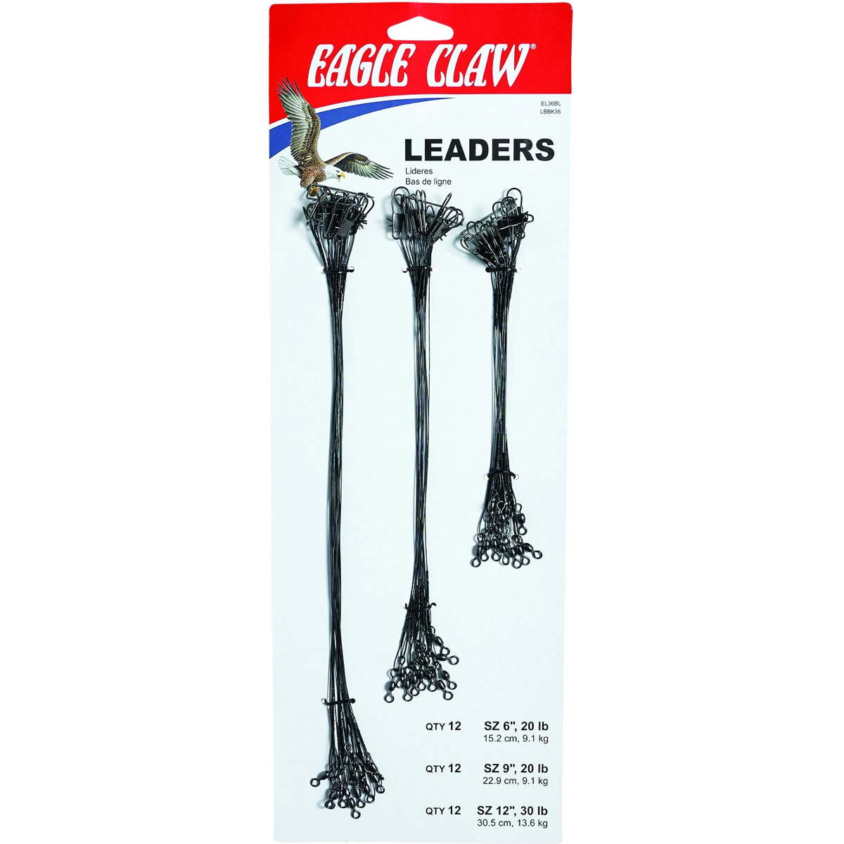 Photo of Eagle Claw Assorted Wire Leader Board for sale at United Tackle Shops.