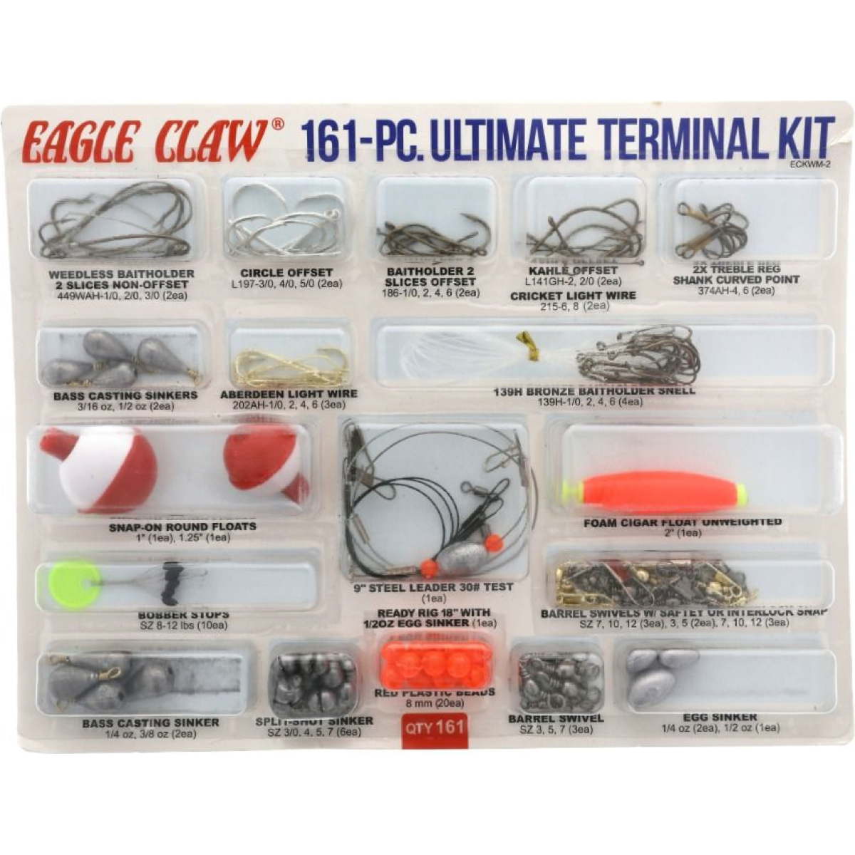 Photo of Eagle Claw 161-Piece Ultimate Terminal Kit for sale at United Tackle Shops.