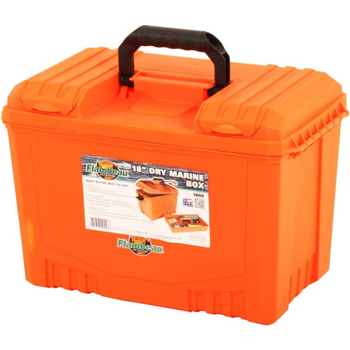 Flambeau Orange Marine Dry Box