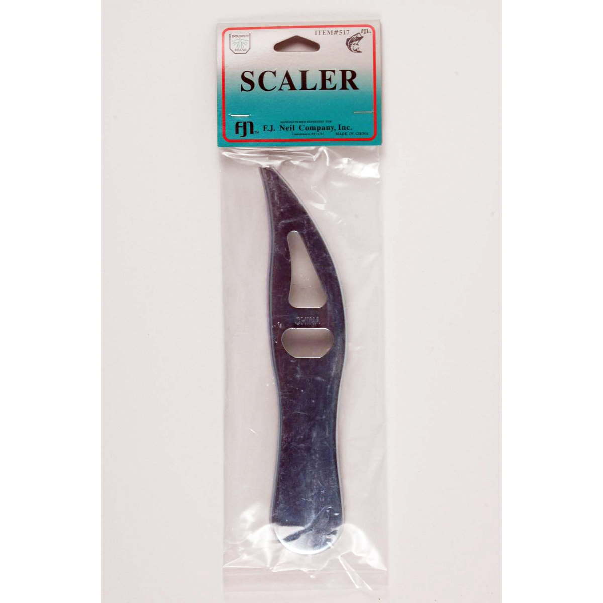 Photo of F.J. Neil Metal Hand Scaler for sale at United Tackle Shops.