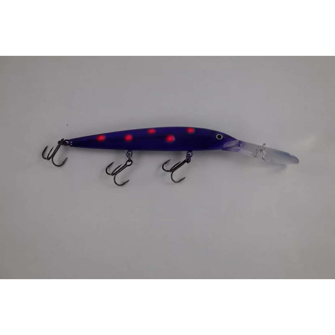 Rapala Jointed Deep Husky Jerk 08 Fishing Lure - Purpledescent Color