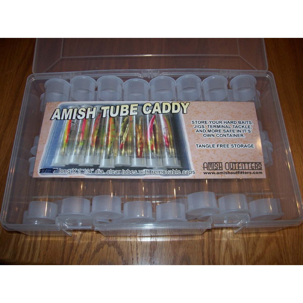 Photo of Amish Outfitters 3.5" Tube Caddy for sale at United Tackle Shops.