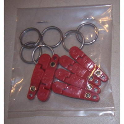 Photo of Amish Outfitters Red In-Line Weight Clips for sale at United Tackle Shops.