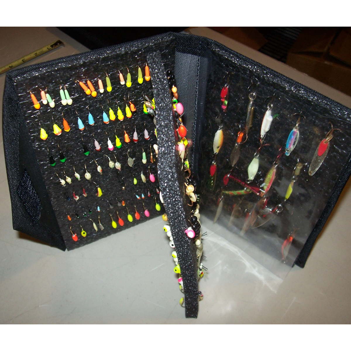 Photo of Kittrick Amish Ice Jig File with insert for sale at United Tackle Shops.