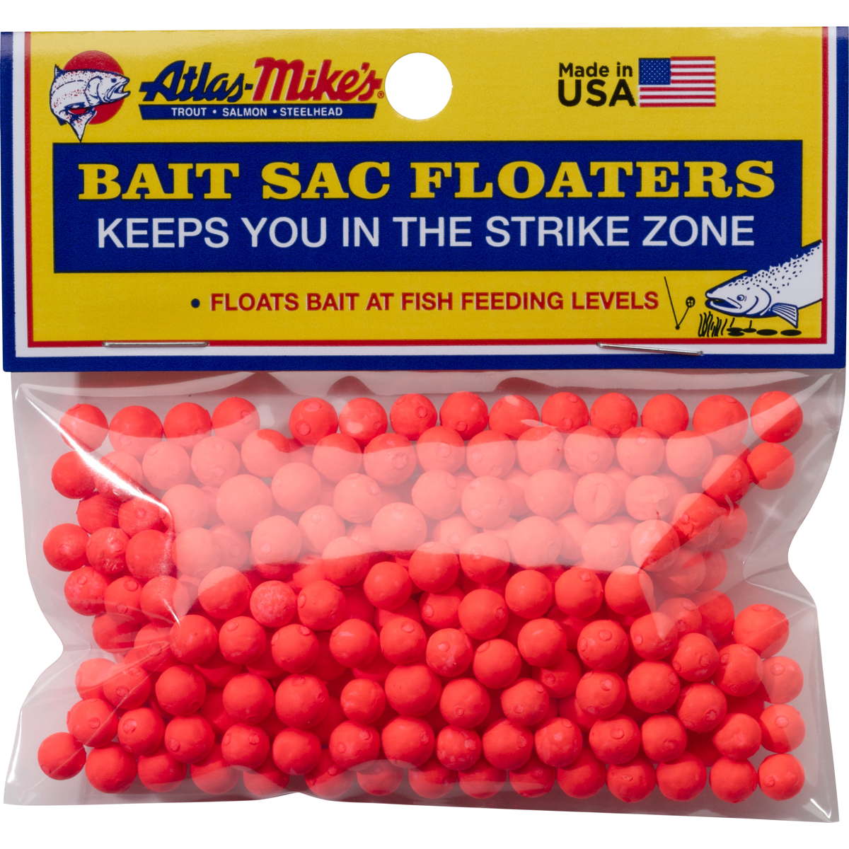 Photo of Atlas-Mike's Bait Sac Floaters for sale at United Tackle Shops.