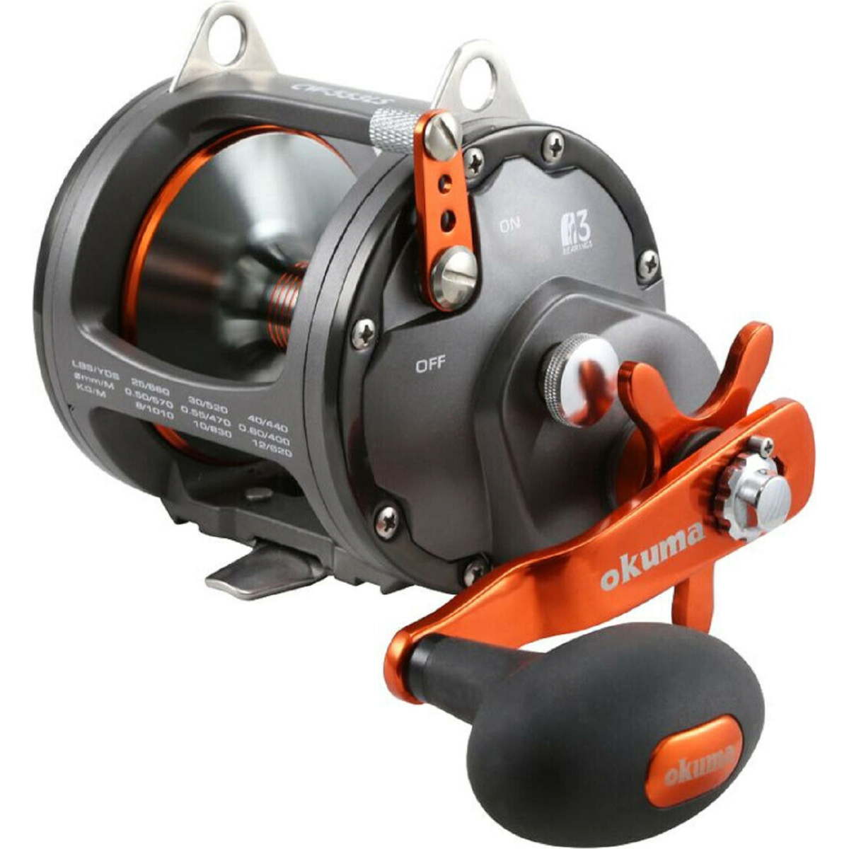 Photo of Okuma Cold Water Wire Line Star Drag Reel for sale at United Tackle Shops.