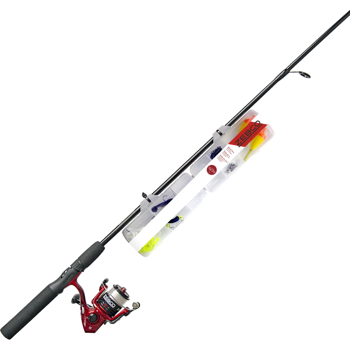 Photo of Zebco ZSP/20602ML Spin Combo with 56-Piece Tackle Kit for sale at United Tackle Shops.
