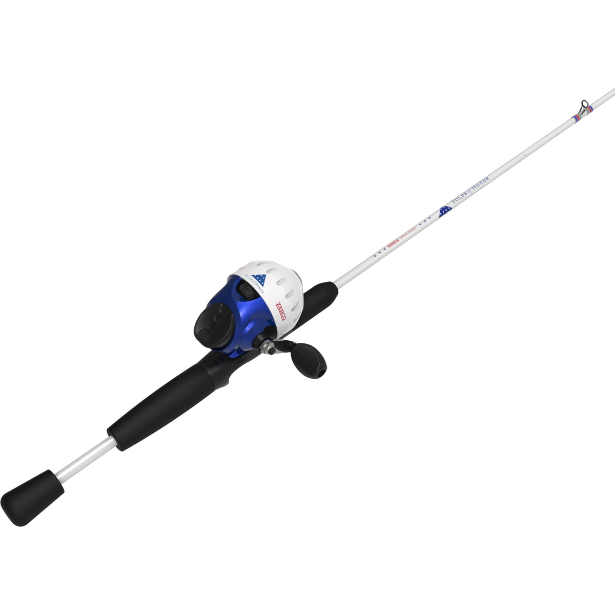 Photo of Zebco Folds of Honor 602M Spincast Combo for sale at United Tackle Shops.